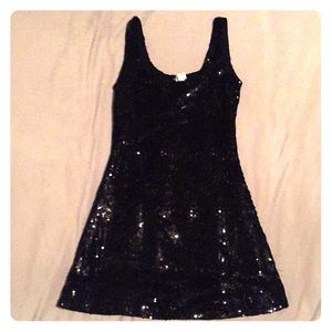 Mini sequin dress